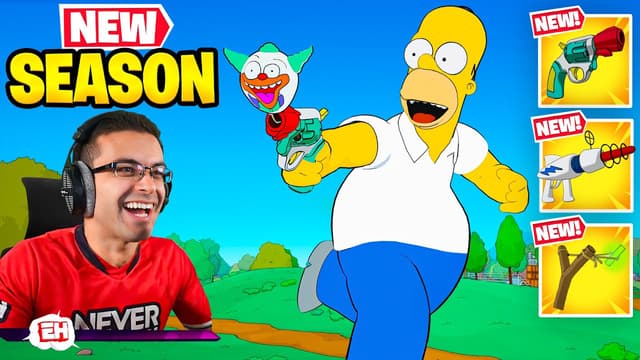 S01:E02 - Nick eh 30's First Win in the Simpsons Fortnite Update!