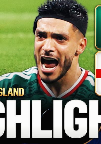 Mexico vs. England poster