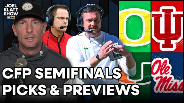 S2026:E02 - CFP Semifinal Picks: Indiana-Oregon & Miami-Ole Miss + Penn State & Michigan Transfer Portal News