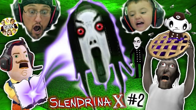 S01:E10 - Slendrina and Granny Sister Escape