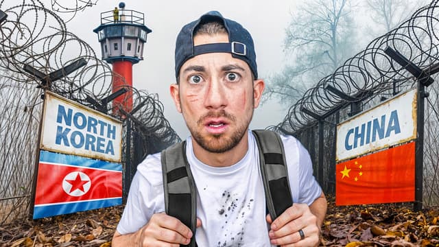 S01:E13 - Entering the North Korea-China Border Town