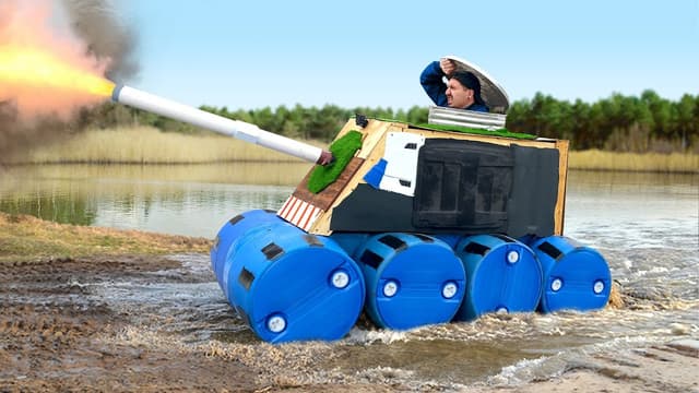 S01:E12 - I Built a Tank Out of Trash
