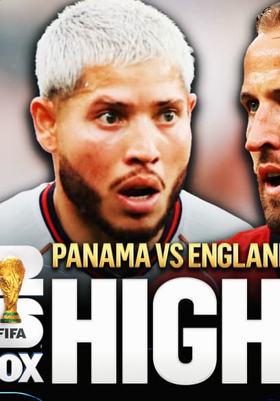 Panama vs. England poster