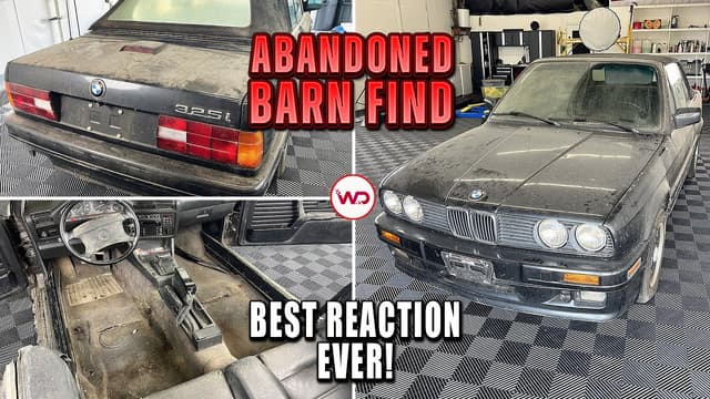 S01:E17 - Abandoned Barn Find BMW E30