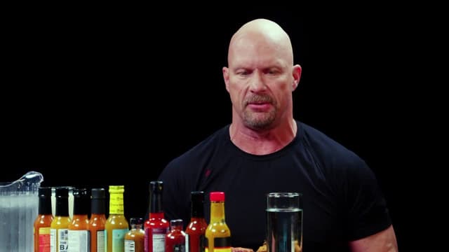 S09:E12 - Stone Cold Steve Austin Puts the Stunner on Spicy Wings