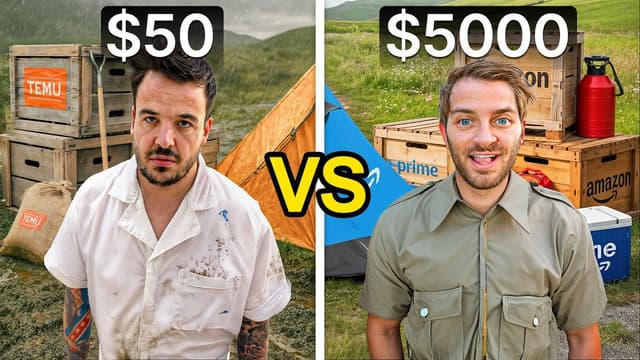 S03:E11 - Temu vs Amazon: Survival Kit Challenge