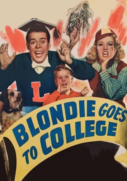 Blondie Goes to College poster