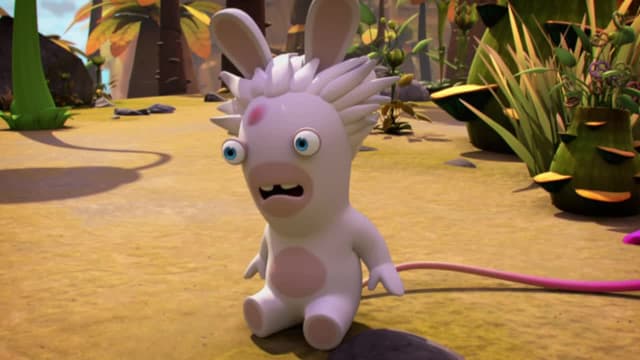 Watch Rabbids Invasion (Doblado) S04:E26 - Mad Rabbid and Leonardo's ...