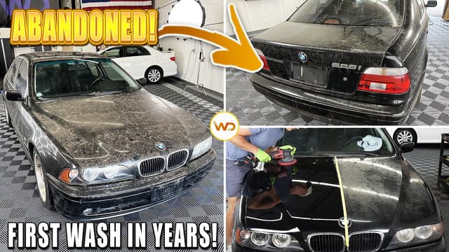 S01:E16 - Forgotten BMW E39 525i First Wash in Years