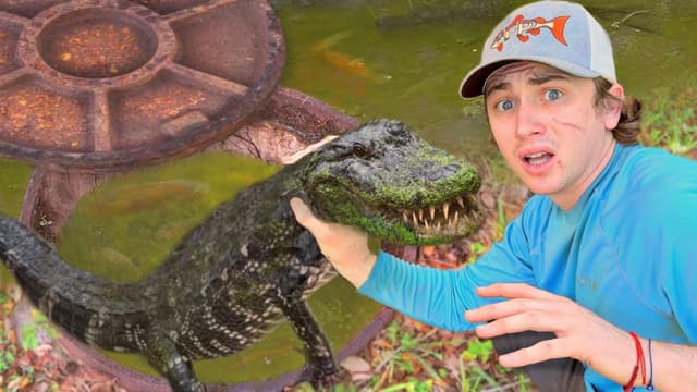 S01:E02 - I Accidentally Caught an Alligator in a Sewer!