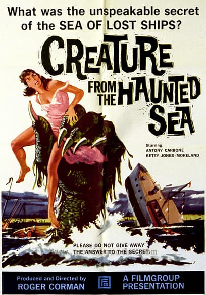 Creature from the Haunted Sea poster