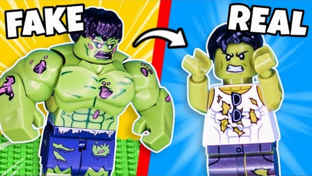S01:E07 - Lego Hulk Unboxing and Fake Spider-Man Villains