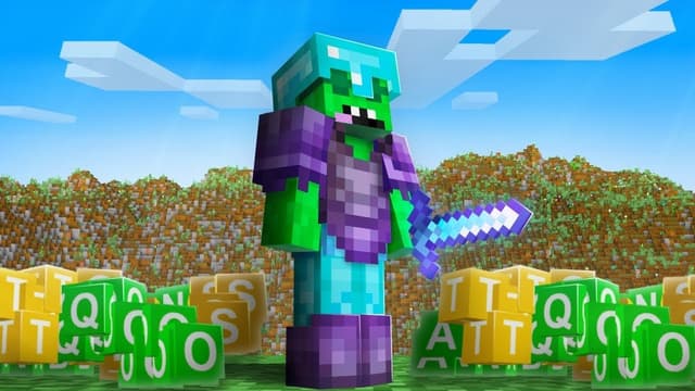 S01:É19 - S01:E19 - Minecraft Wordle Letters Decide Our Fate