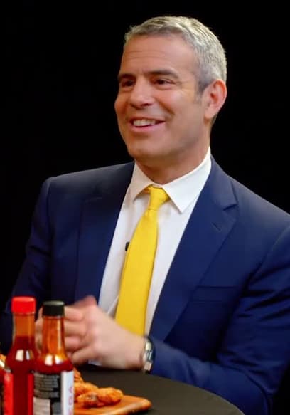 S03:E19 - Andy Cohen Spills the Tea While Eating Spicy Wings poster