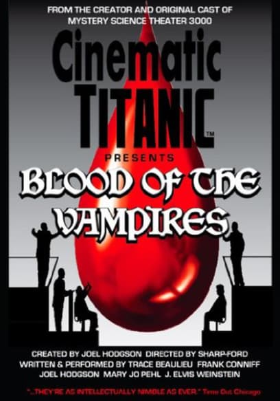 Cinematic Titanic: Blood of the Vampires poster