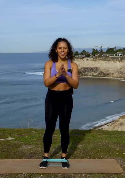 S01:E02 - 15 Min Glutes & Legs Workout With Mini Band - Day 2 poster