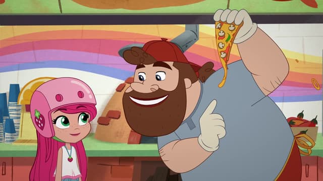 S03:E10 - No Pizza for Strawberry / The Great Roller Rink Rivalry