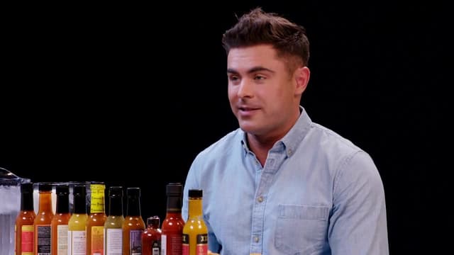 S11:E08 - Zac Efron Ups the Ante While Eating Spicy Wings
