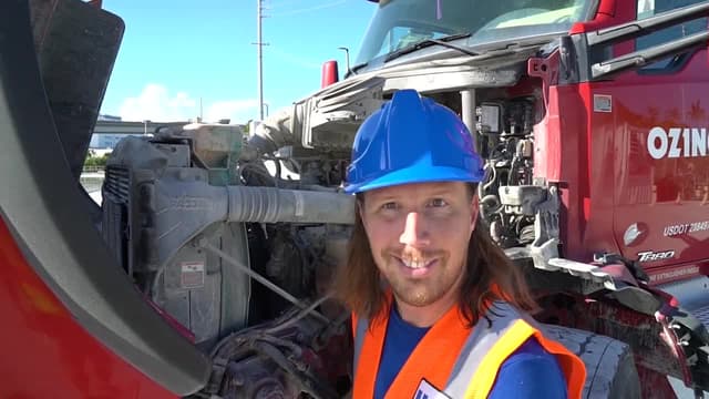 S02:E03 - Handyman Hal Works Concrete Mixing Trucks | Concrete Trucks for Kids