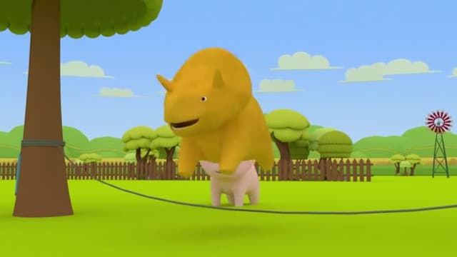 S02:E04 - Learn Shapes - Dino and Dina Are Having a Birthday Party