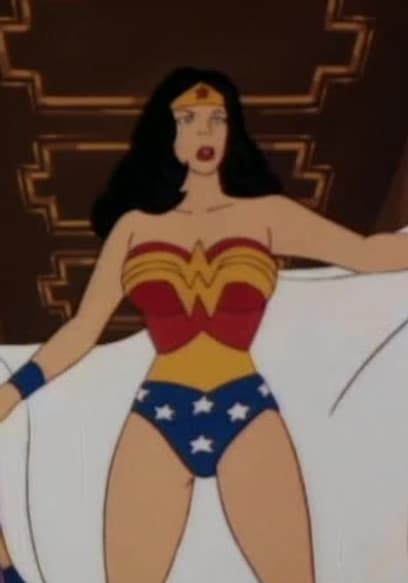 S01:E08 - Superman and Wonder Woman vs. the Sorceress of Time / The Birthday Party poster