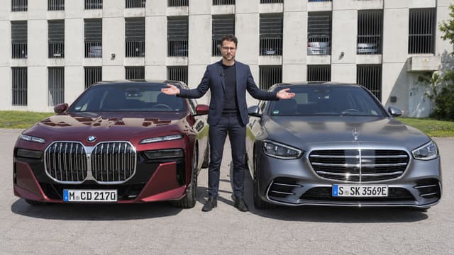 S01:E11 - Mercedes S500 vs BMW 740d: Flagship Luxury Compared