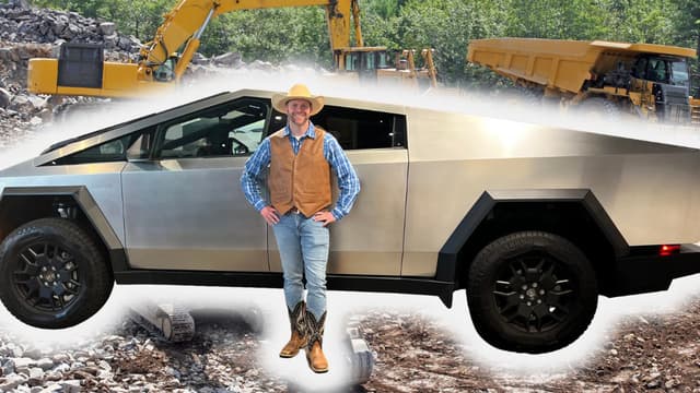 S01:E08 - Take a Tour of a Cybertruck / Adventure Time: Exciting Mountain and Rock Climbing