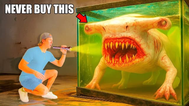 S01:E07 - I Bought the Most Terrifying Sea Monsters