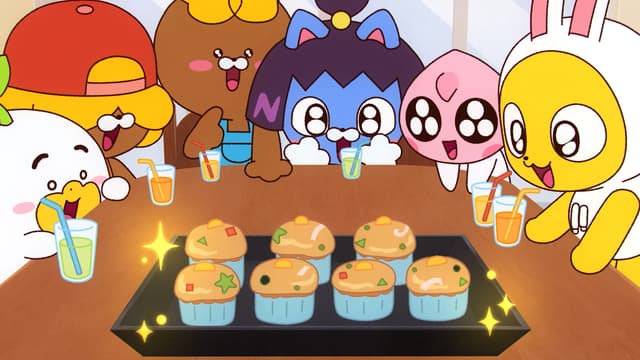 S01:E01 - Exciting Bubbles! / Spinach? Yuck! / Go Away Scary Shadow Monster
