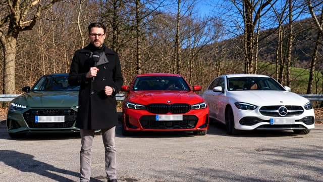 S01:E12 - BMW 3 Series vs. C-Class vs. Audi A4: German Sedan Showdown