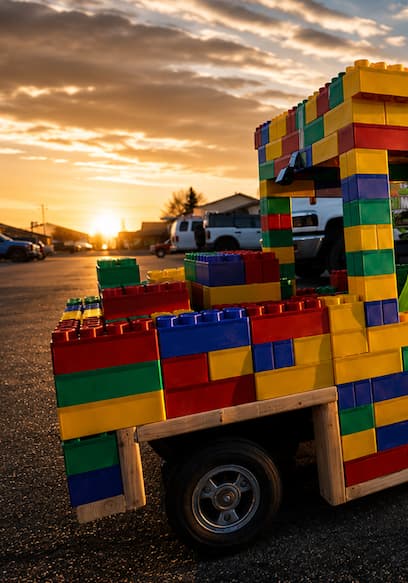 S01:E15 - I Built a Go Kart Out of LEGO poster