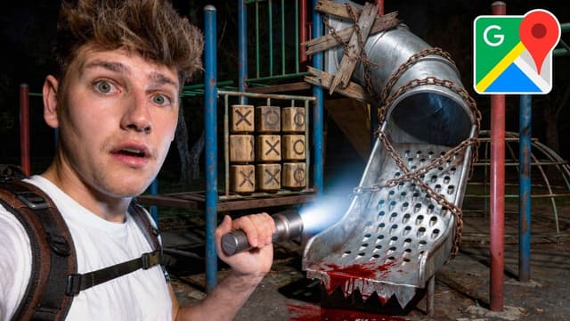 T05:C03 - S05:E03 - Exploring the World's Scariest Playgrounds and Water Slide Build