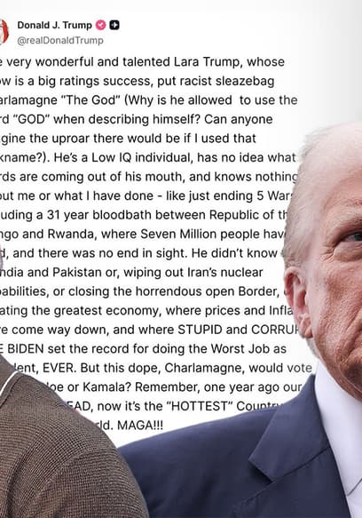 S01:E138 - Charlamagne Tha God Responds to Donald Trump’s ‘Truth Social’ Post About Him + More poster