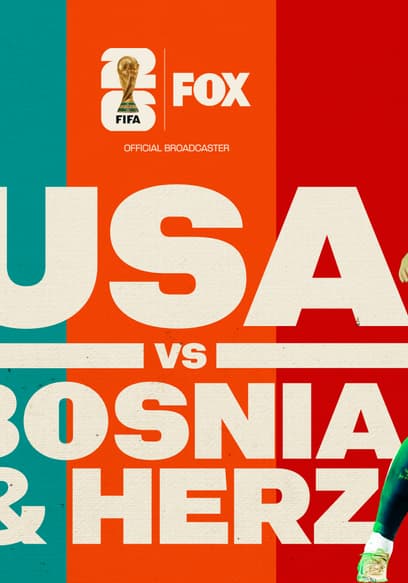 USA vs. Bosnia and Herzegovina poster