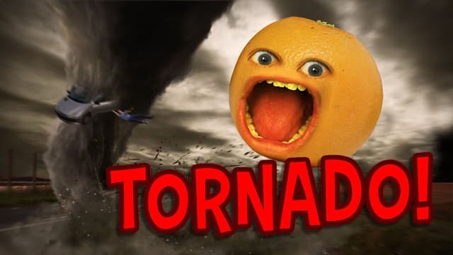 S01:E19 - Annoying Orange Tornado and Nintendo