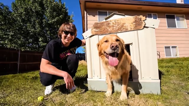 S01:E02 - I Built a $25,000 Dream Dog House and Tree House