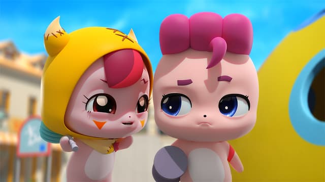 S01:E16 - Phew, Too Heavy! / The Upside Down World