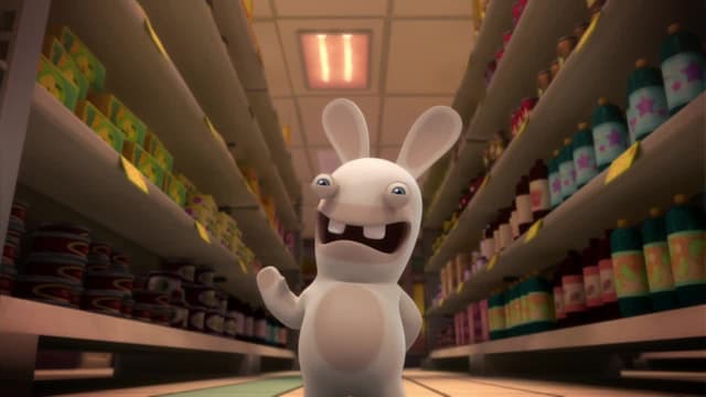 S01:E06 - Playa Rabbid/Radio Rabbid/Rabbids Y La Escalera Mecánica