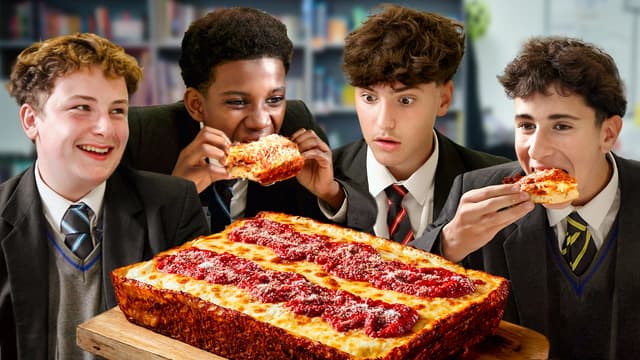 S01:E06 - British Highschoolers try Detroit Pizza!