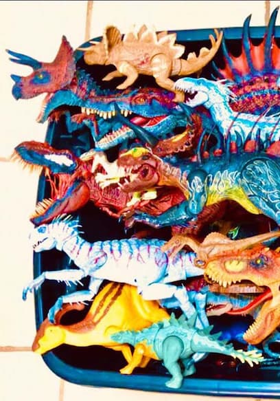 S01:E08 - 100 dinosaurios de Jurassic World & Camp Cretaceous en mega caja colosal con súper híbridos poster