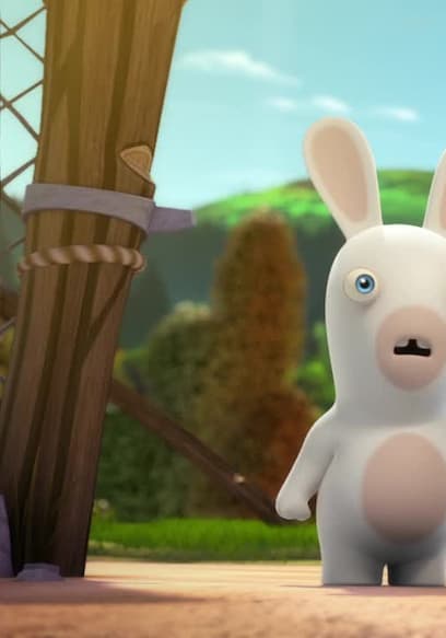 S01:E18 - Rabbid Race to the Moon / Rabbid Games / Rabbid Test N°98005-C: The Blue Rabbid poster