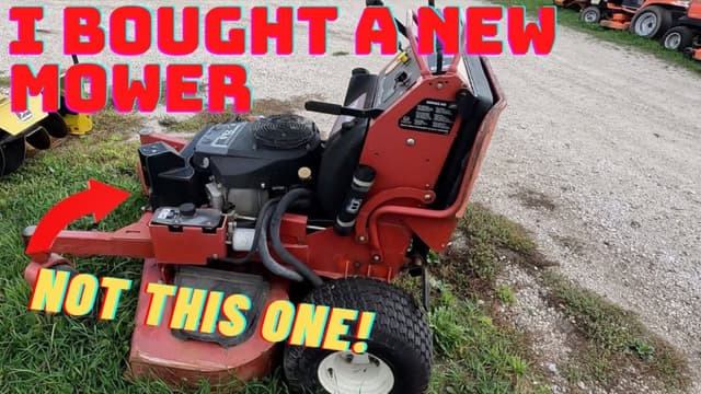 S01:E13 - Brand New Mower and Review!