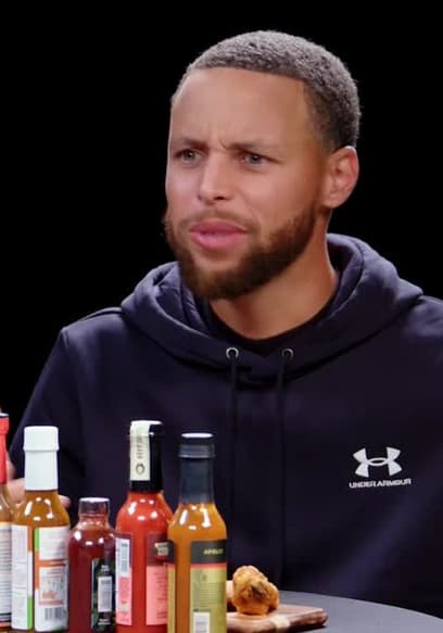 S21:E10 - Stephen Curry Is on Fire While Eating Spicy Wings poster
