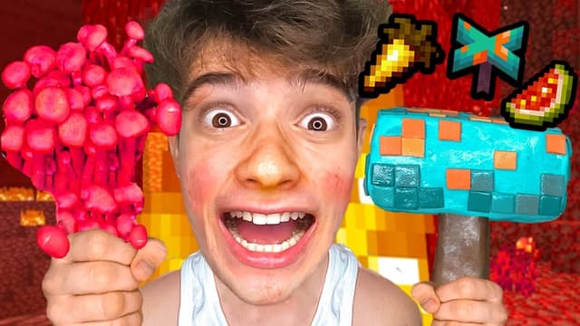 S01:E12 - Minecraft Food in Real Life