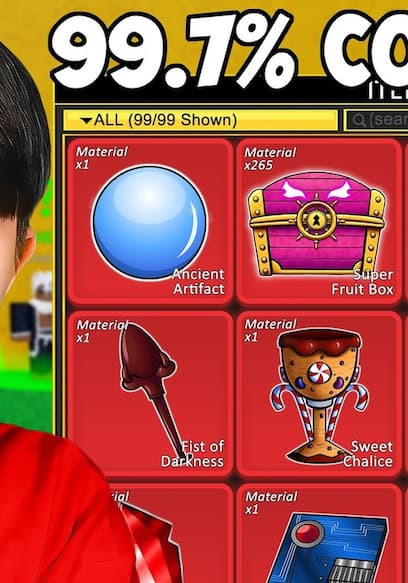 S02:E12 - Unlocking EVERY Hidden Item in Blox Fruits poster