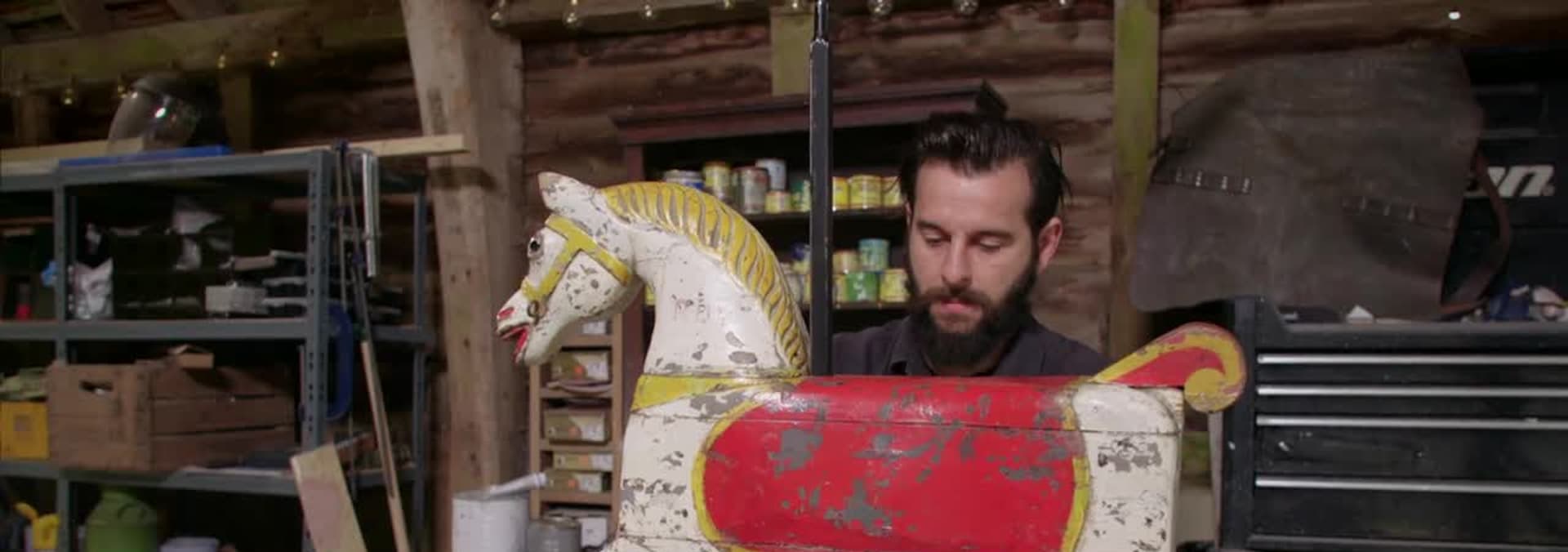 Watch The Repair Shop S04:E19 - Carousel Horse, Cat Teapot, Boat Puzzle ...