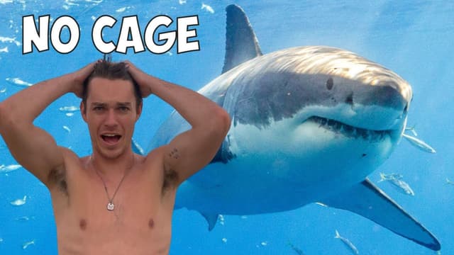 S01:E07 - Shark Diving With NO CAGE!