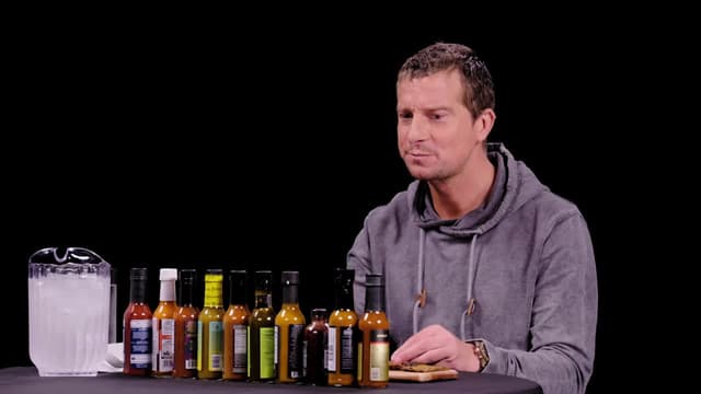 S18:E10 - Bear Grylls Battles for Survival Against Spicy Wings