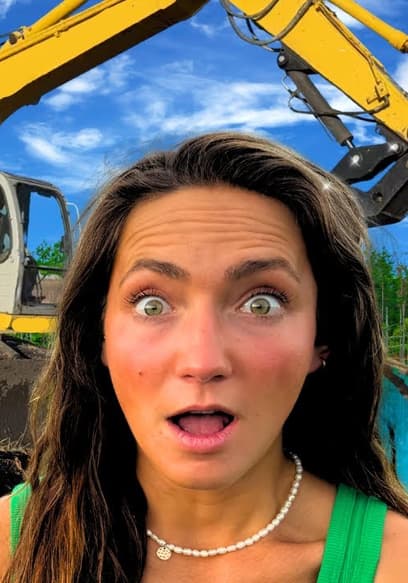 Póster de S01:E08 - Digging a Deep Pond From Scratch With an Excavator