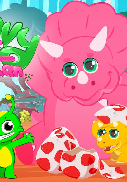 S01:E14 - Visit to the Jurassic / Dinosaur Egg / Find the Easter Eggs / What's Inside the Surprise Egg? poster